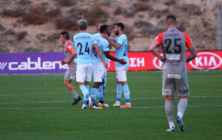 ΠΑΦΟΣ-ΝΕΑ ΣΑΛΑΜΙΝΑ 3-0: Καθάρισε η τριπλέτα Μπεριγκό, Βα και Βαλακάρι