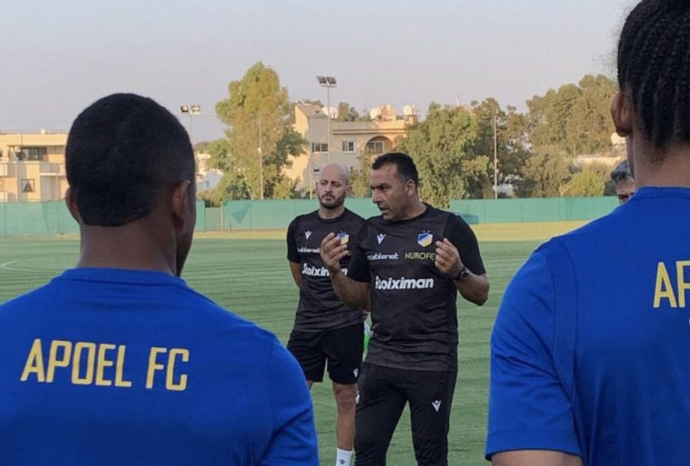 ΦΩΤΟΣ από την προπόνηση του ΑΠΟΕΛ!