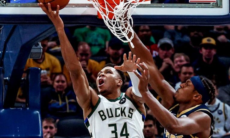 «Πάρτι» Γιάννη στην Ιντιάνα και νίκη για Μπακς