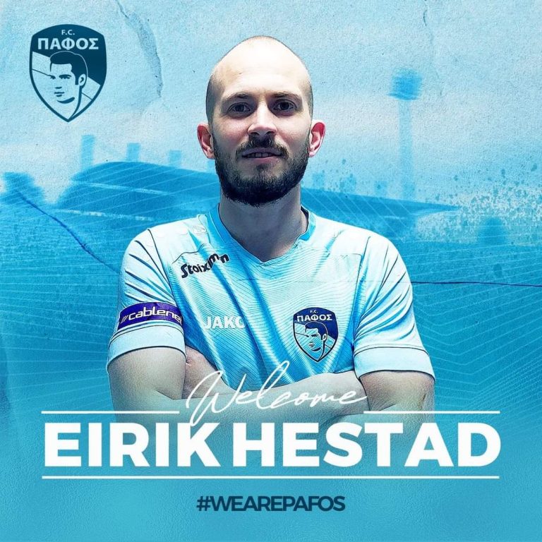 ΠΑΦΟΣ: Ανακοίνωσε Έιρικ Χέσταντ!