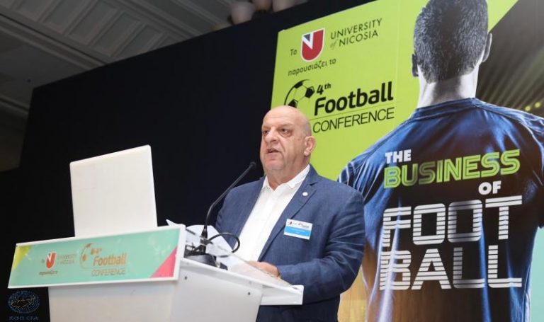 Κούμας: «Γύρω στα 60.000.000 ευρώ ο κύκλος εργασιών του ποδοσφαίρου στην Κύπρο το 2021»