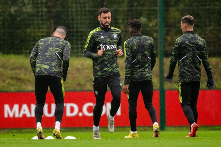 Η τελευταία προπόνηση της Γιουνάιτεντ ενόψει Ομόνοιας…