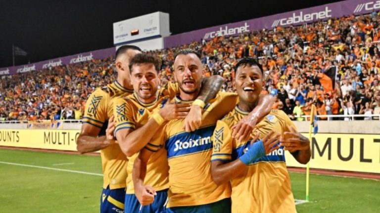 ΑΠΟΕΛ-ΠΕΤΡΟΚΟΥΜΠ 1-0: Προβάδισμα με Μαρκίνιος από την άσπρη βούλα!